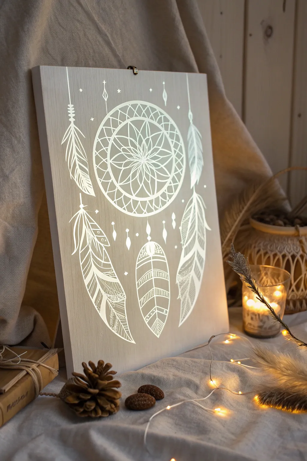 Illuminate your night with a touch of magic—craft your own glow-in-the-dark poster masterpiece.
