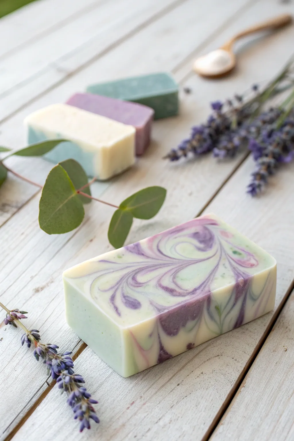 Indulge in the natural beauty and calming scents of artisanal soap bars, crafted with love and simplicity.