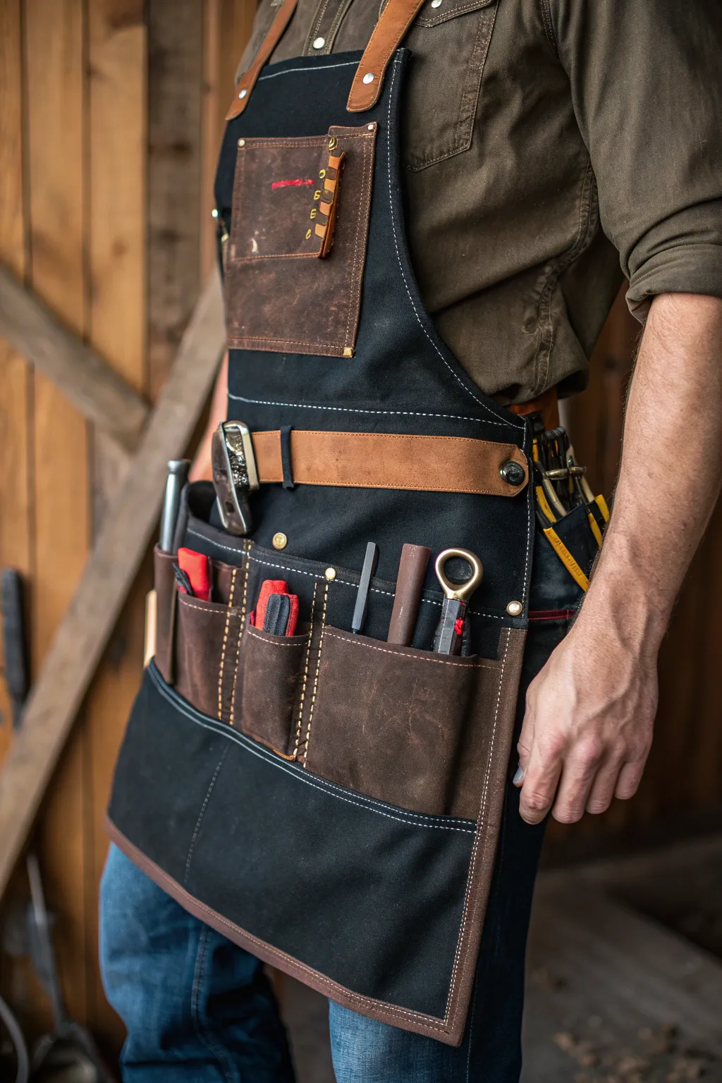 Elevate Father's Day with a DIY Tool Belt Apron – Perfect for keeping dad's favorite tools at hand in style.