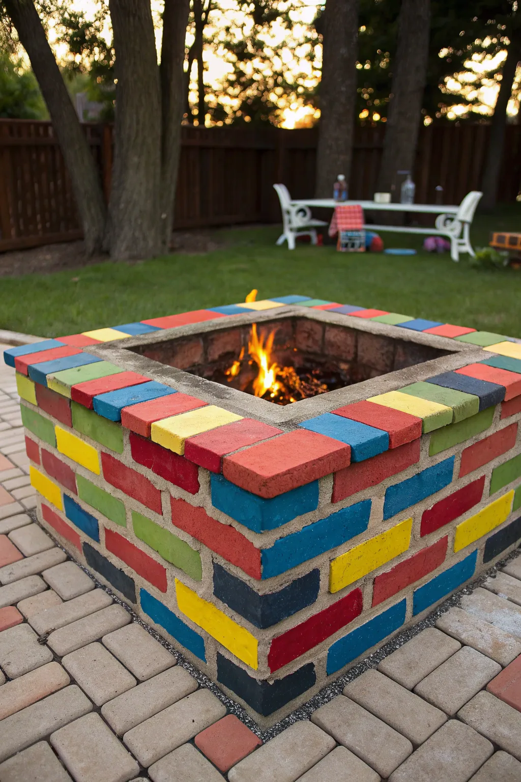 Ignite your backyard with a burst of color and creativity.