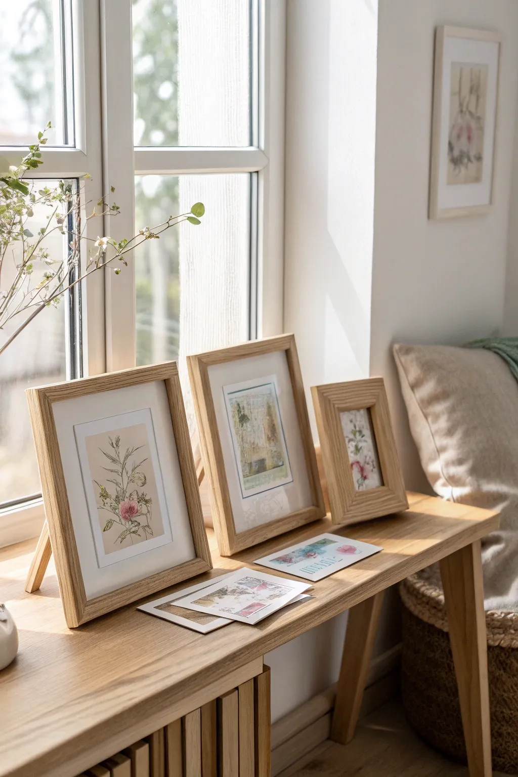 Turn your favorite postcards into elegant keepsakes with minimalist framing.