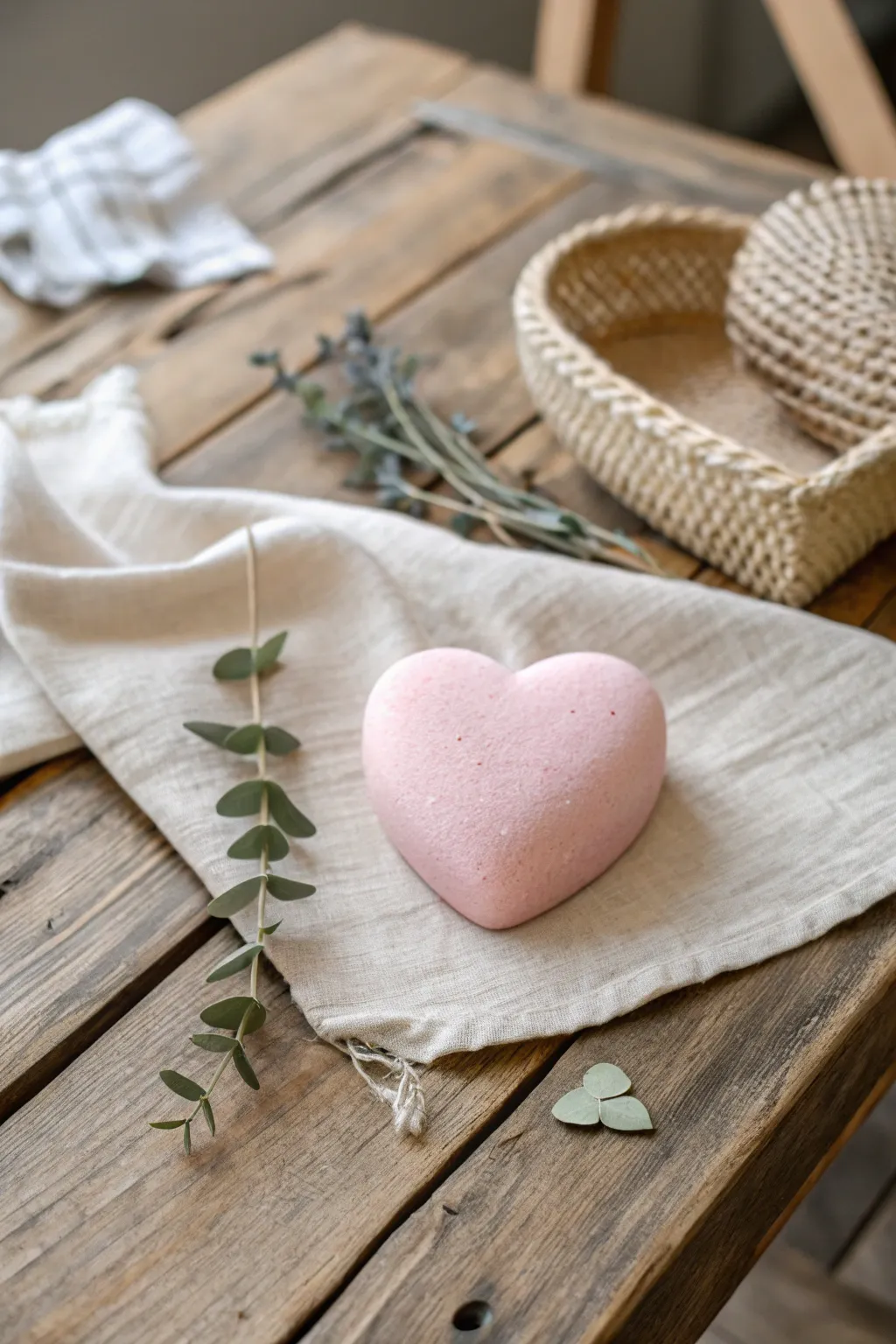 Crafted with love: a minimalist heart squishy that adds a personal touch to any space. #ScandiBoho #HandcraftedBeauty