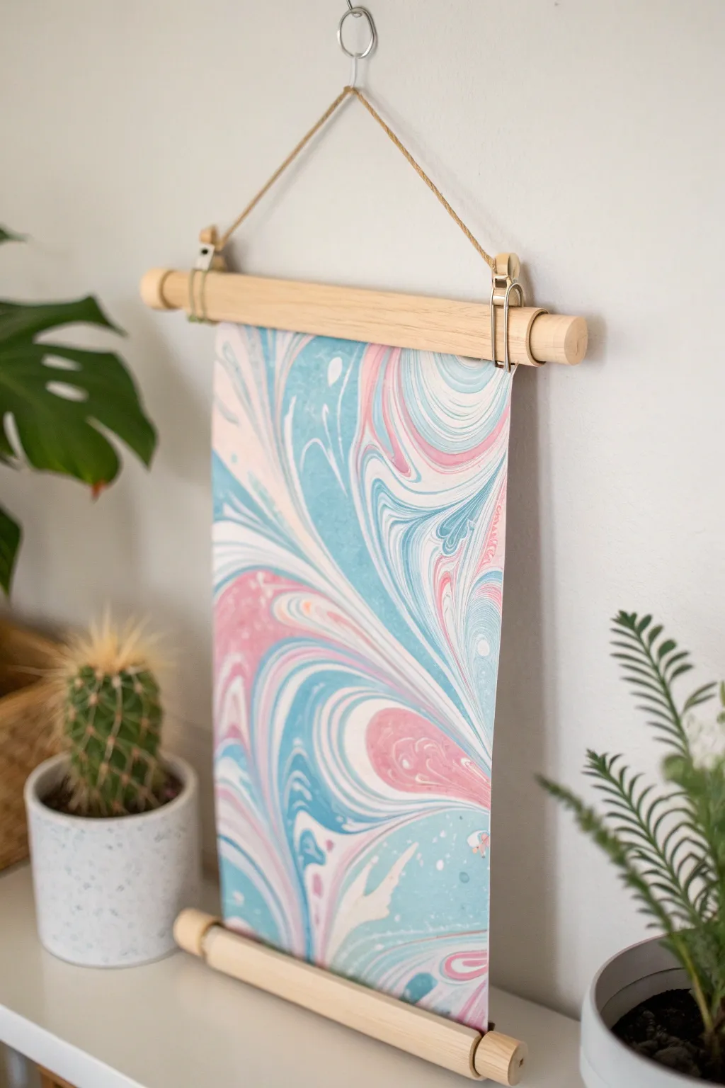 Transform your walls with the artistry of hydro dipped picture hangers, where simplicity meets vibrant elegance.