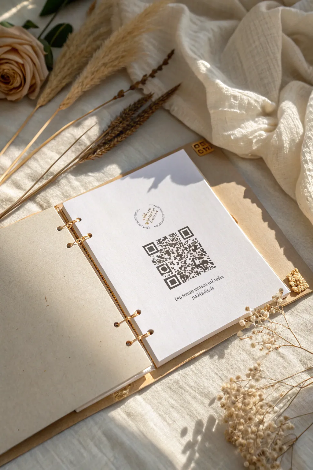 Unlock memories with a simple scan – embrace the charm of QR Code Adventures in your scrapbook.