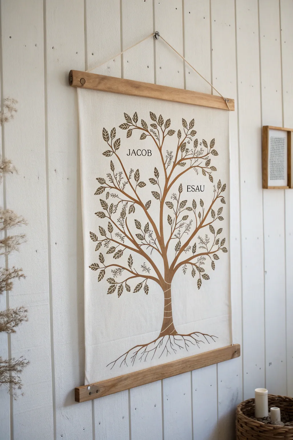 Celebrate heritage with this enchanting family tree wall art—where history meets minimalist beauty.