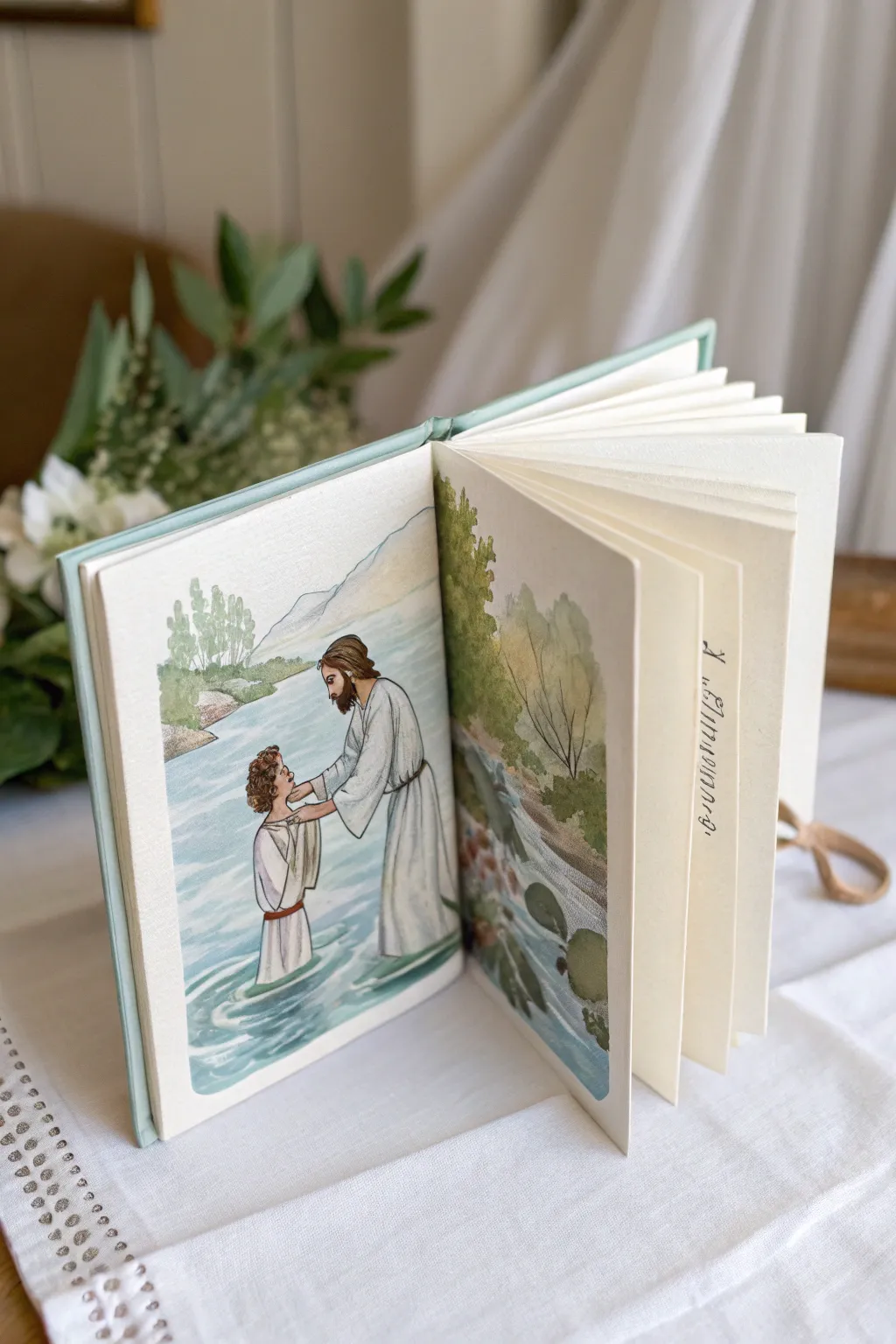Bring the story of Jesus' baptism to life with this interactive, beautifully crafted mini book. Simple, elegant, and engaging.
