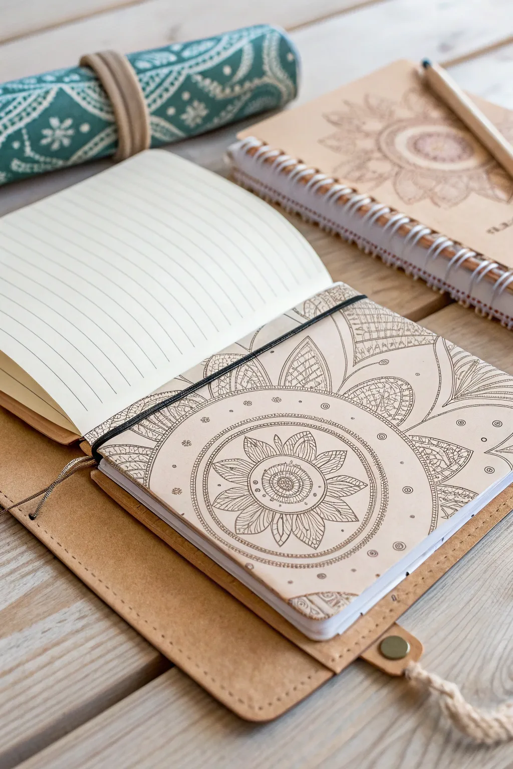 Discover the charm of flip-out surprises in your journal, where simplicity meets creativity.