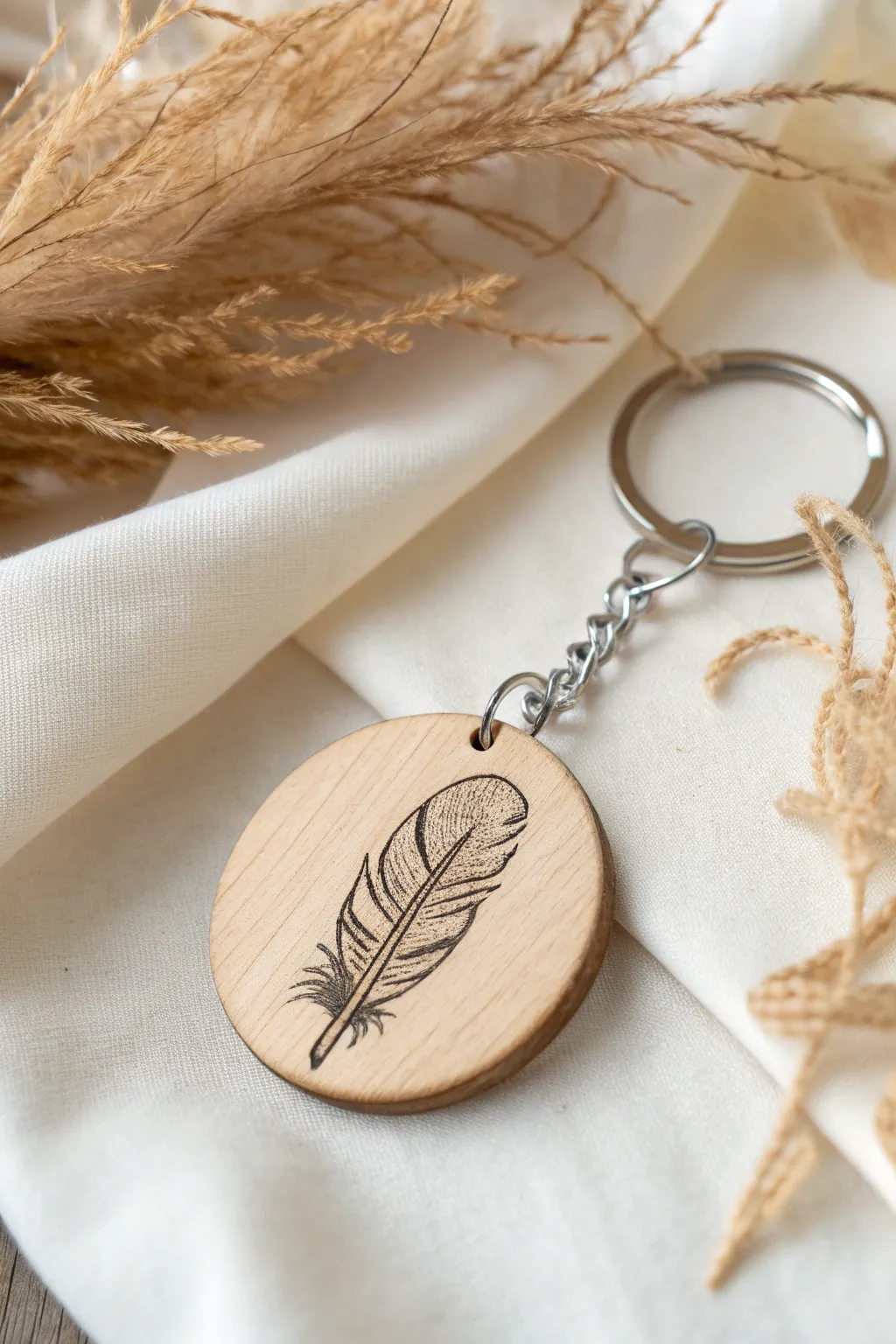 Embrace simplicity with a touch of boho charm – a minimalist keychain that speaks volumes.