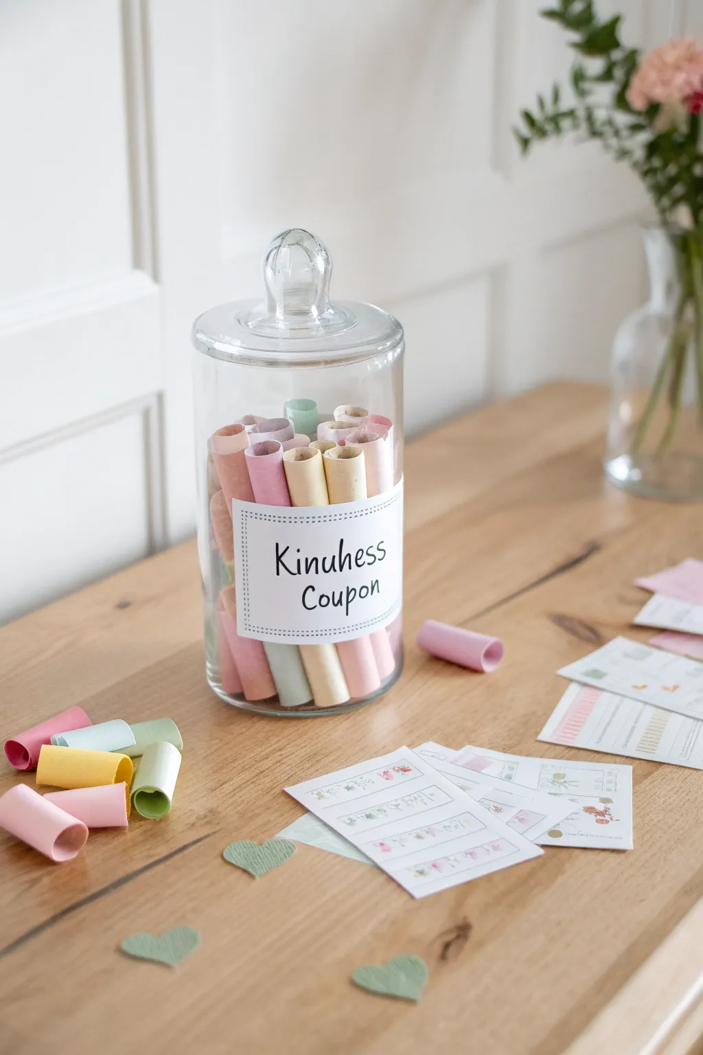 Spread kindness with a touch of elegance—create your own Kindness Coupons today!