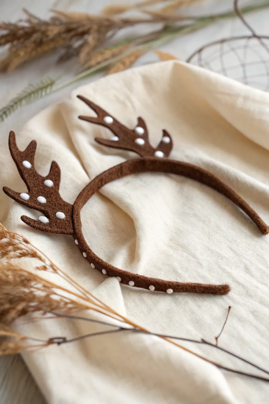Add a touch of whimsy to your costume with these charming fawn-inspired details.