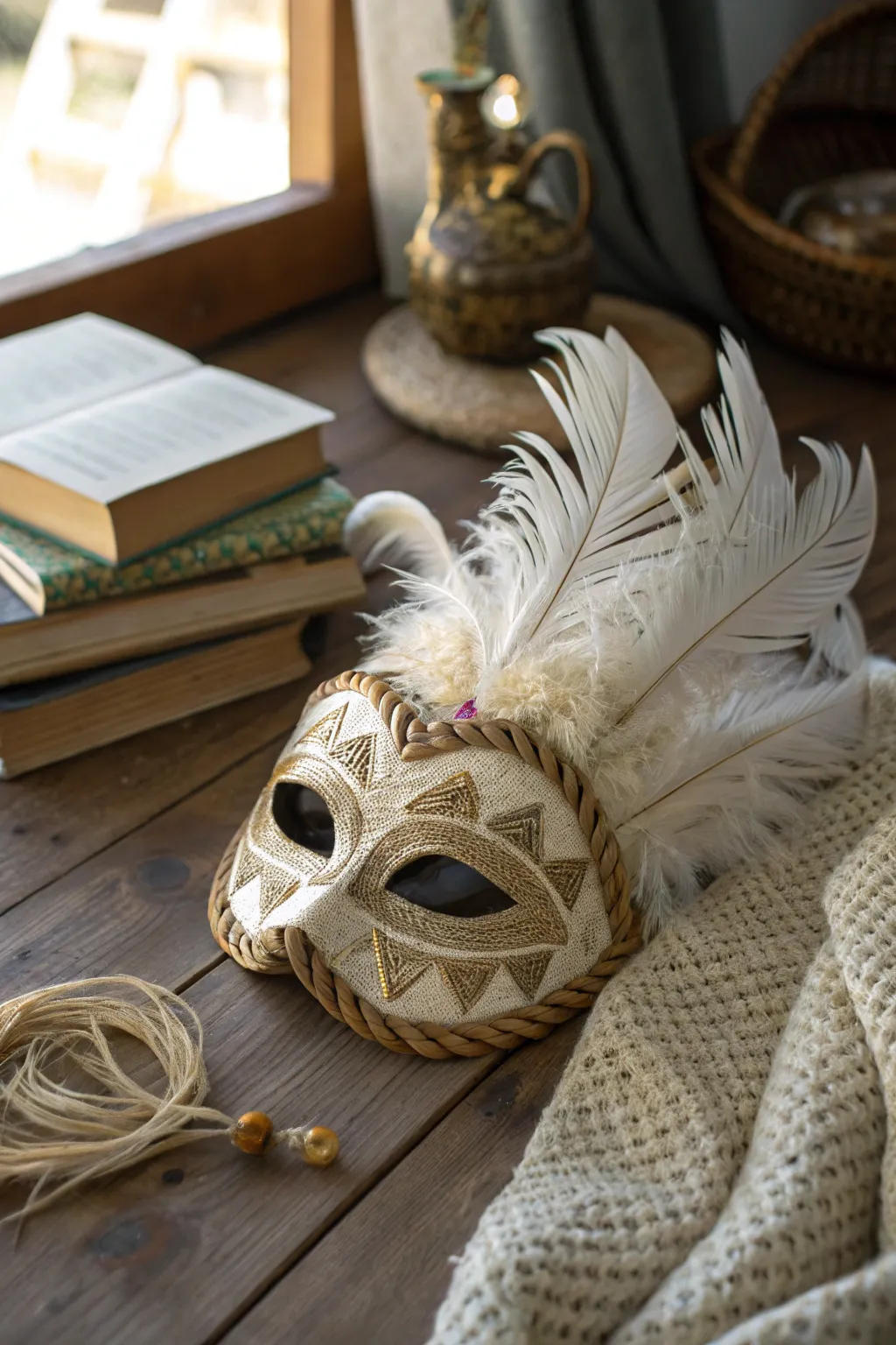 Dive into the world of stories with these enchanting handcrafted character masks!