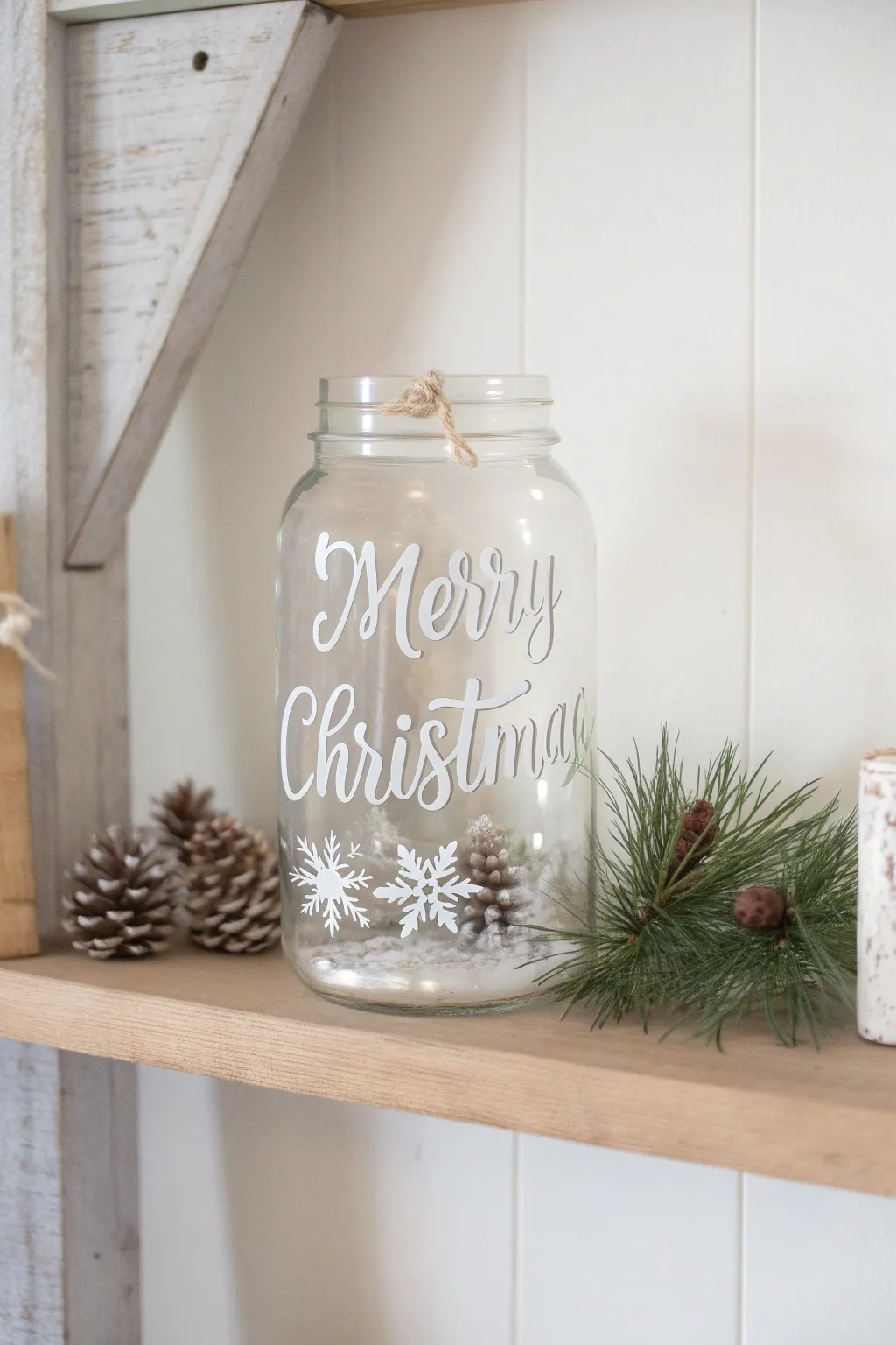 Celebrate every season with elegantly crafted mason jar signs that add a touch of holiday cheer to your home.