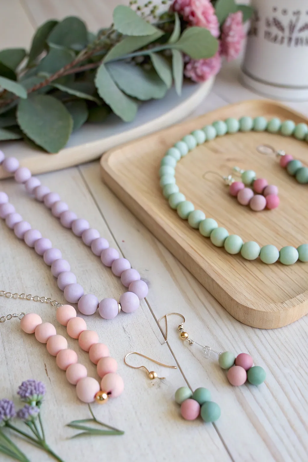 Discover the art of miniature clay jewelry—where simplicity meets beauty in every handcrafted bead.