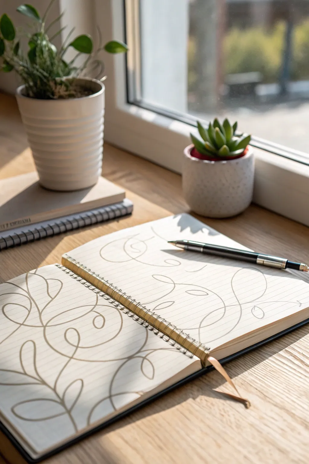 Embrace the elegance of simplicity with these whimsical doodles, perfect for a creative reset. #MinimalistArt #CreativeInspiration