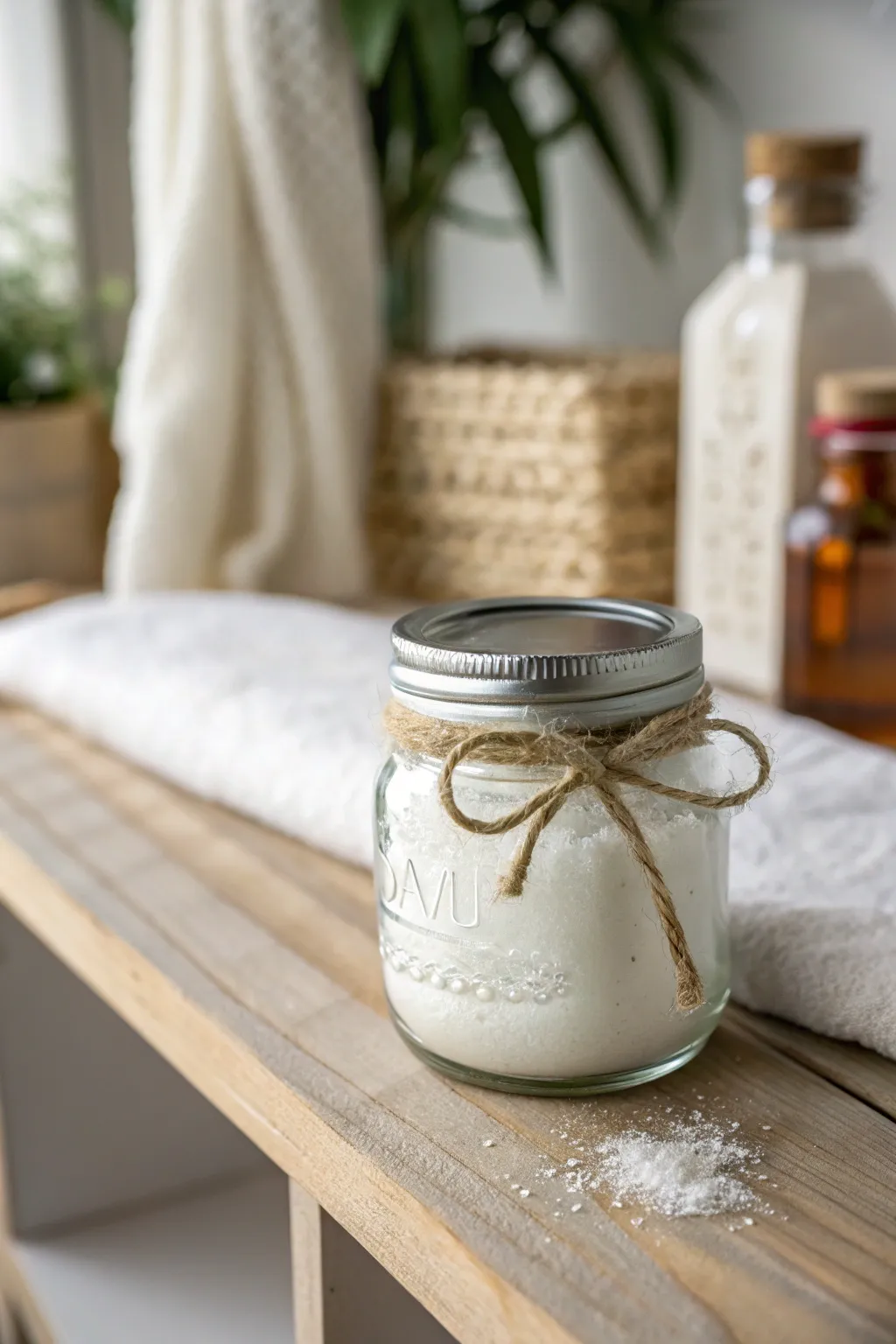 Transform your space naturally with this chic DIY mason jar air freshener.