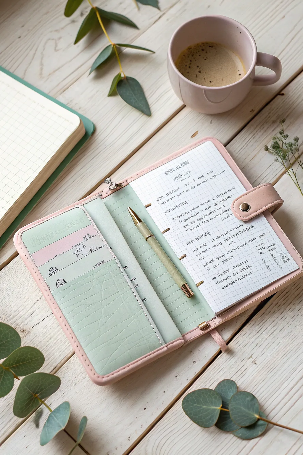 Capture your thoughts in style with a mini bullet journal – perfect for staying organized on the go!