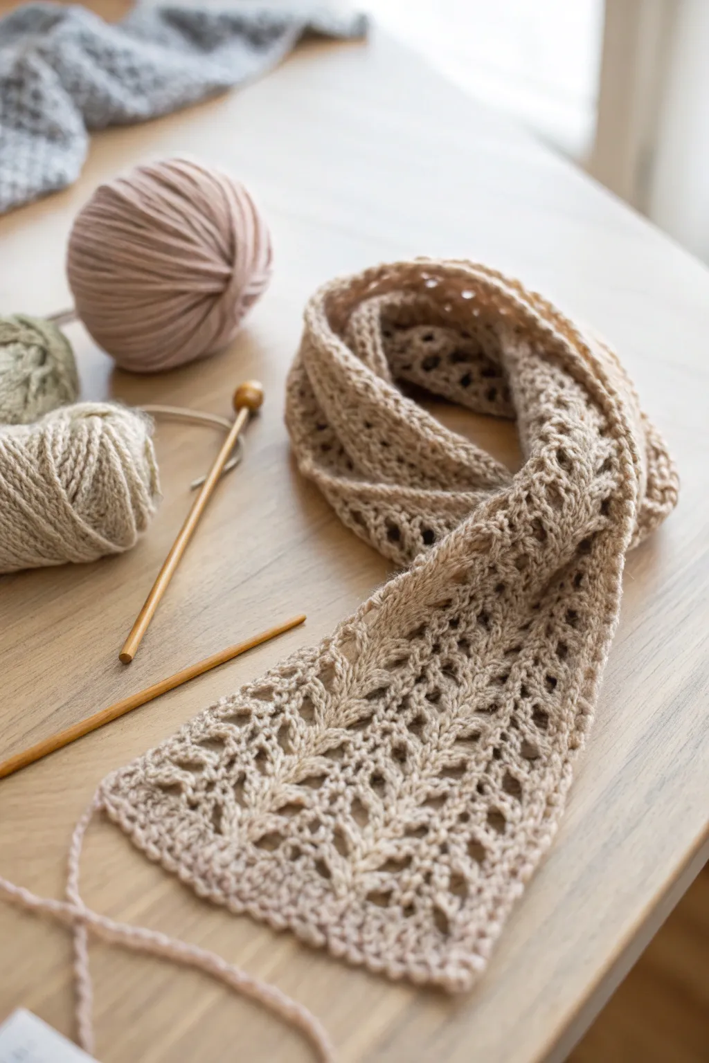 Tiny Treasures: Discover the charm of miniature knitted accessories in your craft collection.