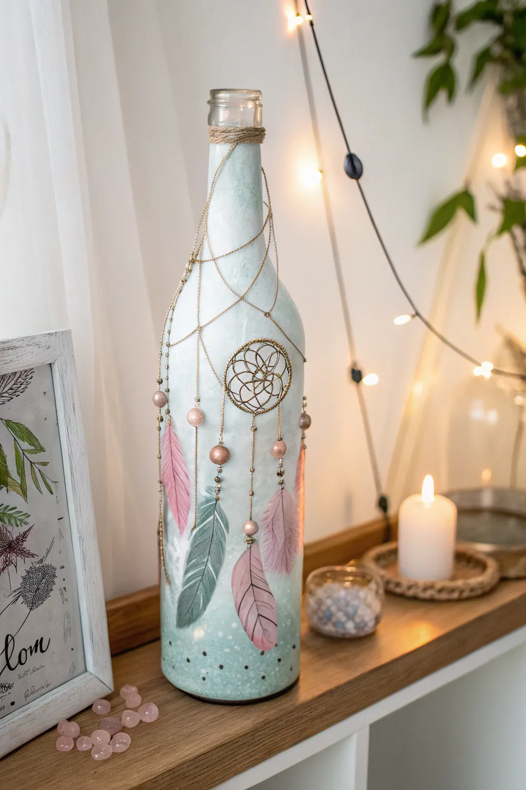 Discover the art of transformation with this enchanting upcycled sculpture, where everyday objects find new life.