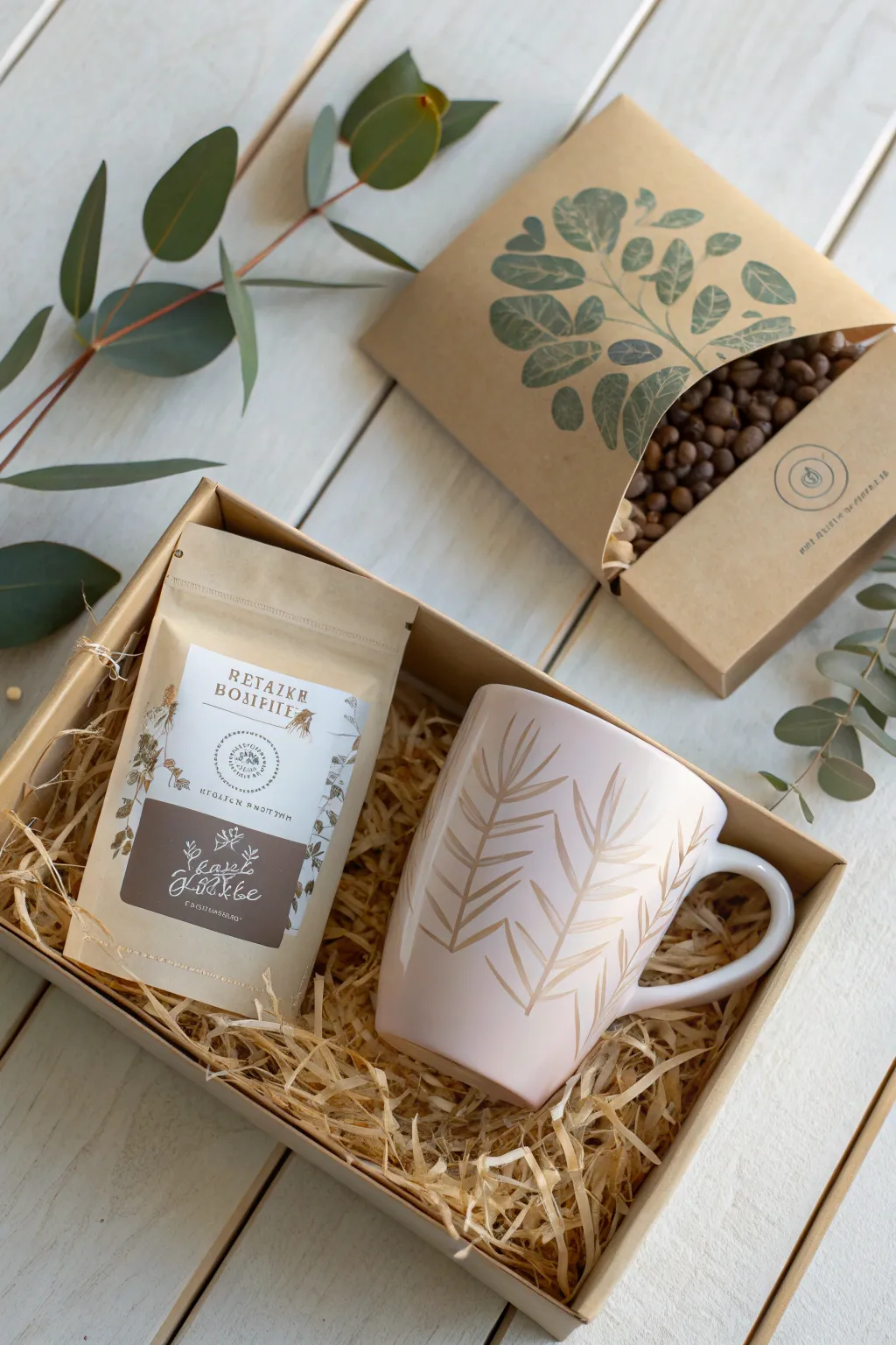 Delight the coffee-loving mom with a gift box that brews happiness, one cup at a time.