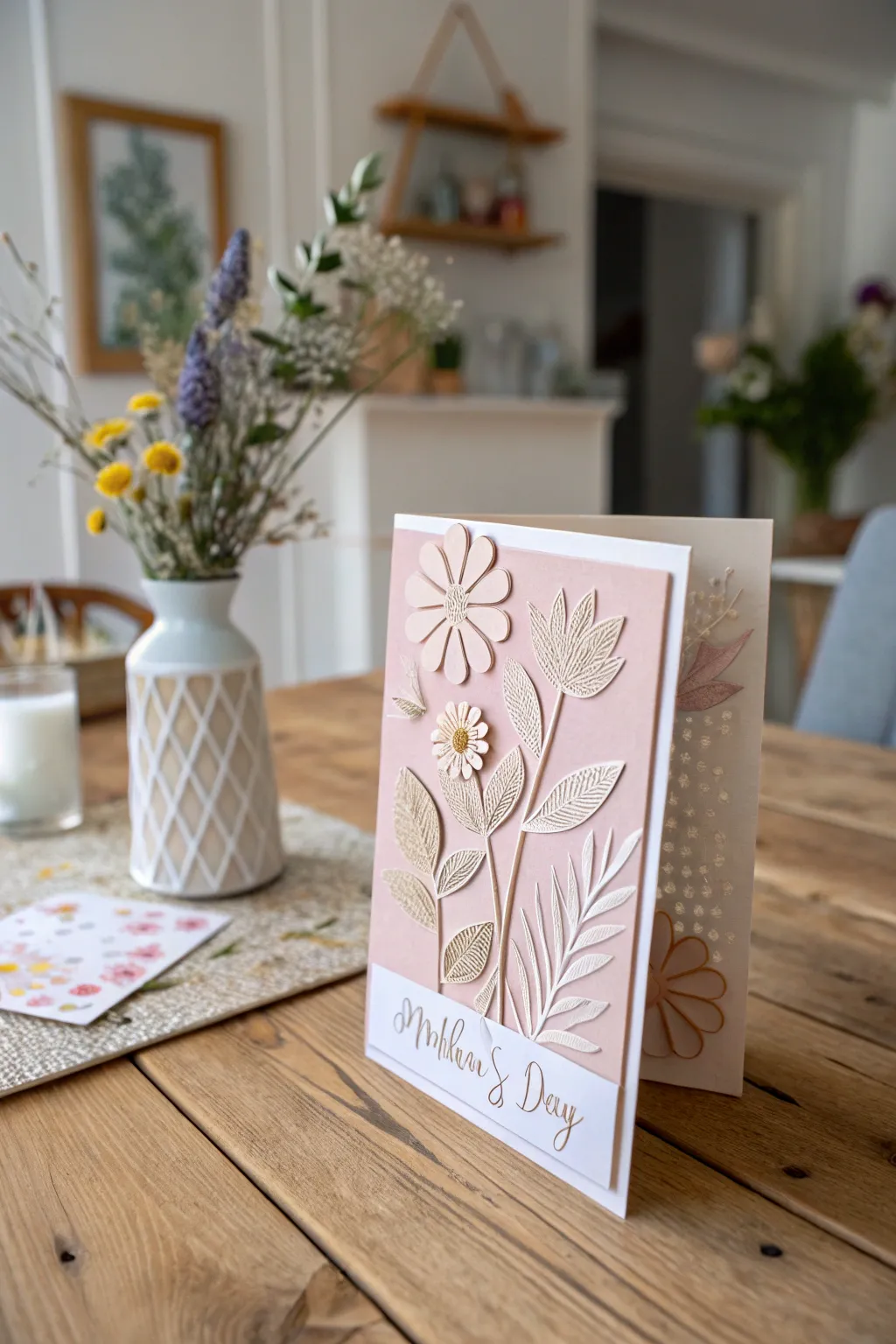 Celebrate Mother's Day with a card as unique and cherished as your memories together. 🌿✨