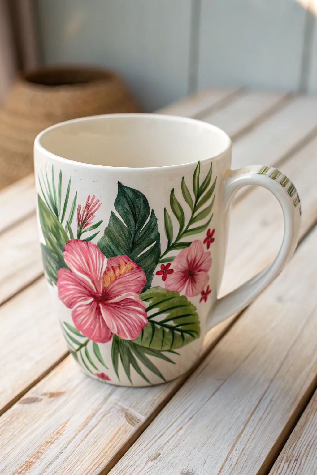 Sip in style with a tropical burst of color – your everyday escape in a mug!