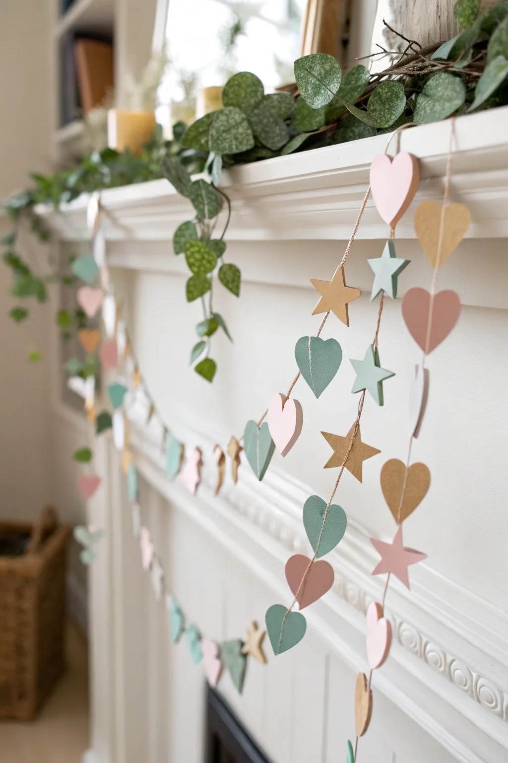 Add a splash of color with a handcrafted paint chip garland, perfect for any celebration!