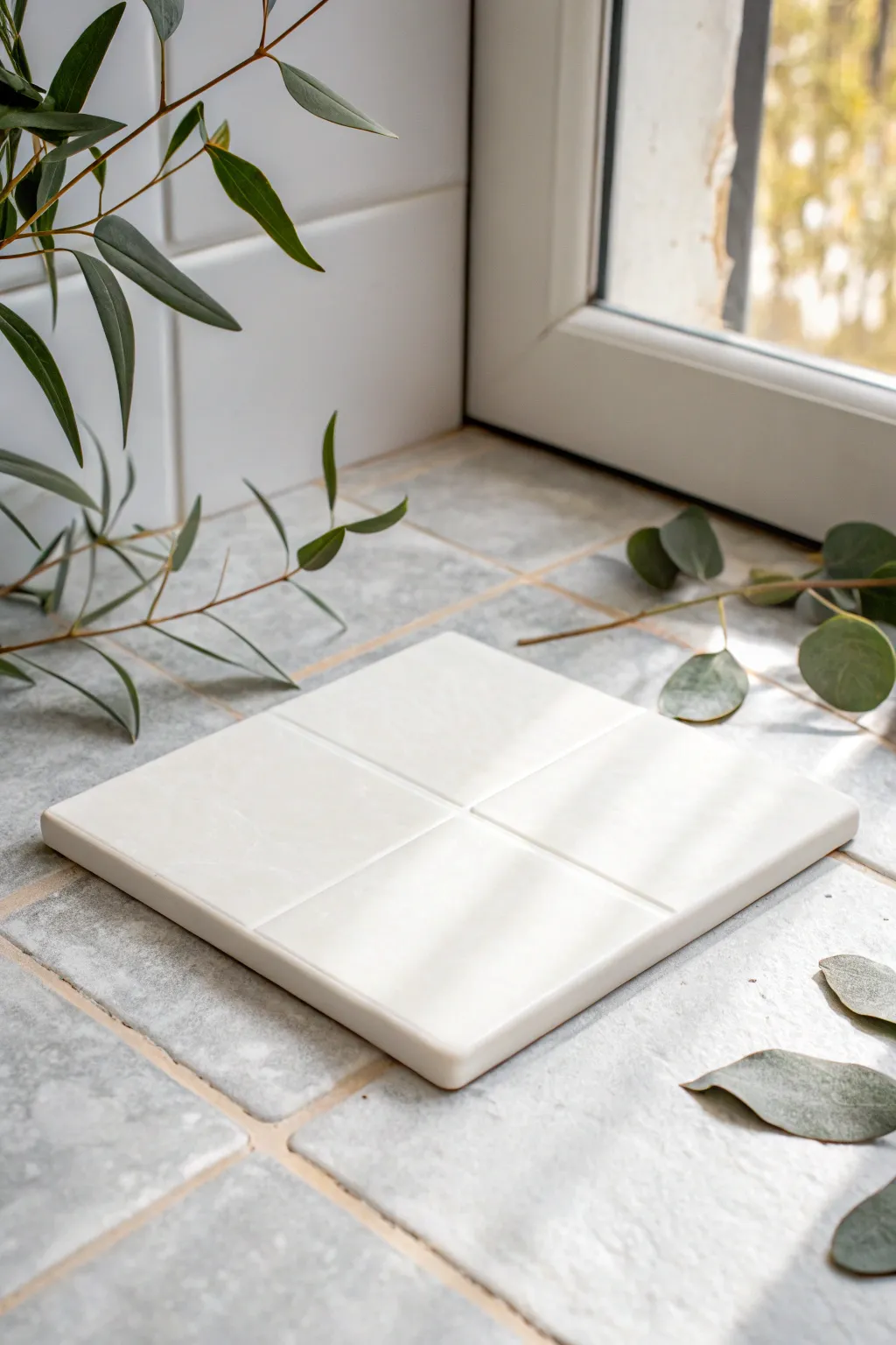 Transform your space with the elegance of DIY painted tiles.