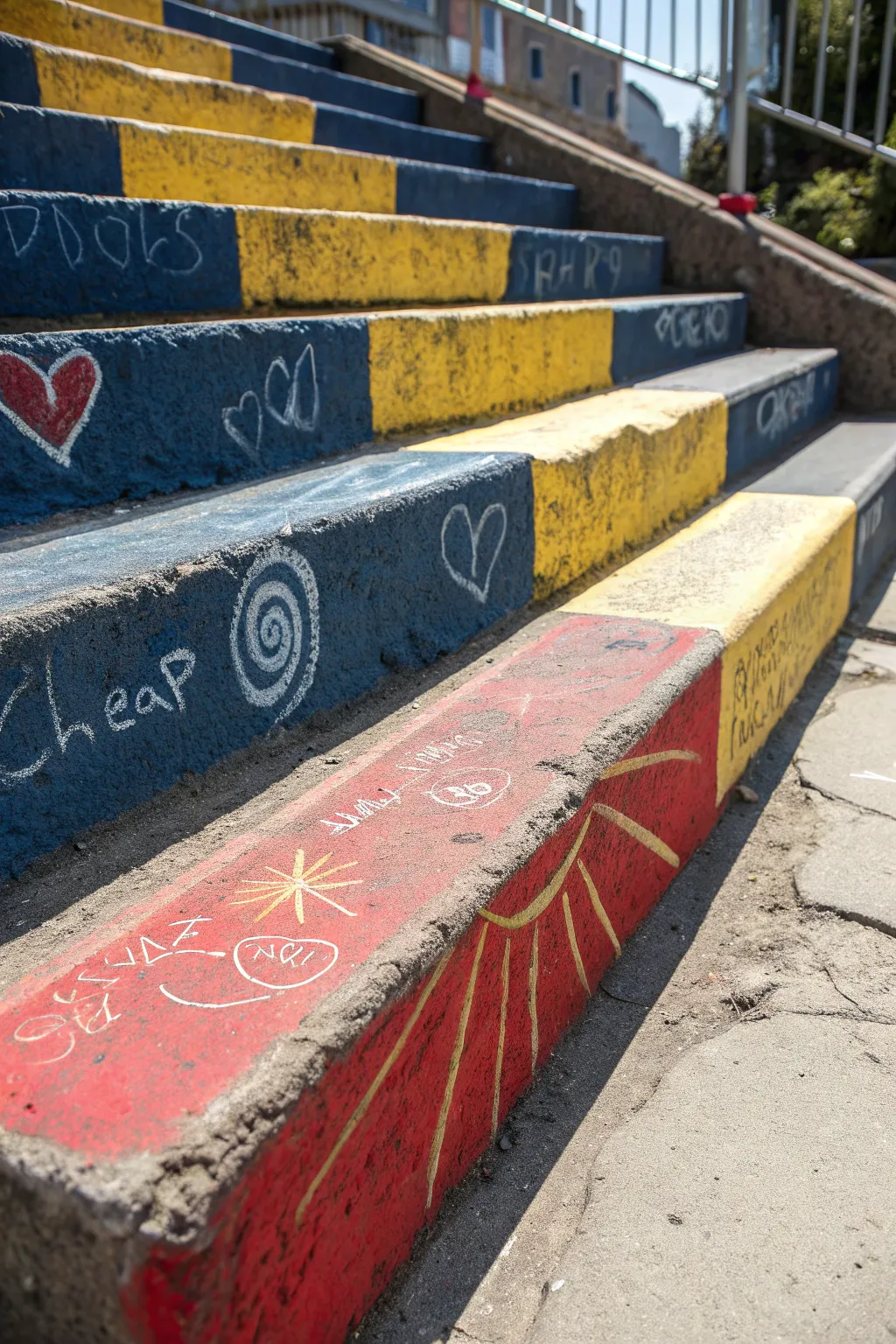 Transform your steps into a vibrant family-friendly canvas!