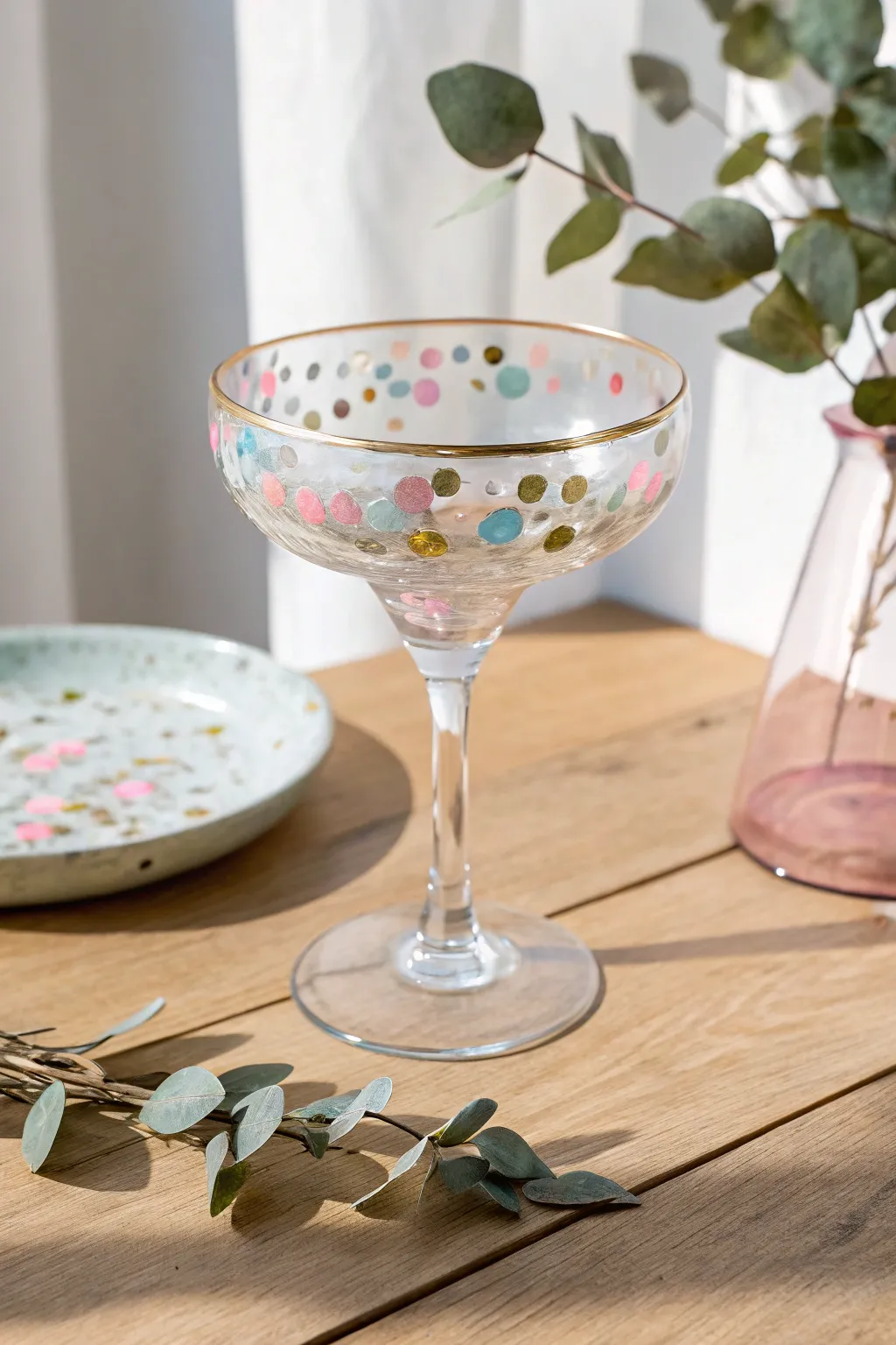 Celebrate in style with confetti-inspired elegance.