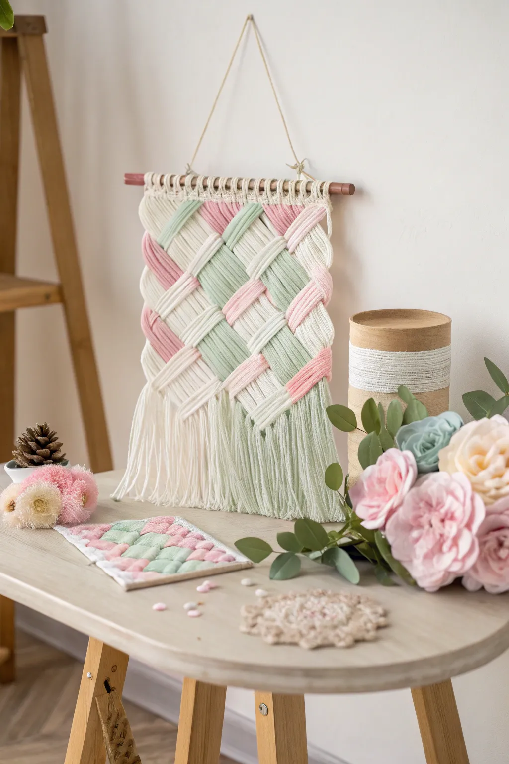 Elevate your DIY projects with the artful beauty of paper weaving.