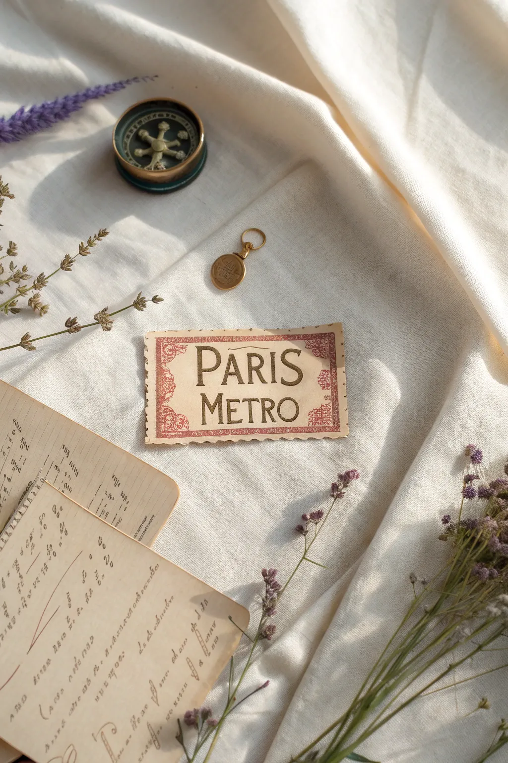 A ticket to timeless memories in the heart of Paris. #ParisNostalgia #TravelMemories