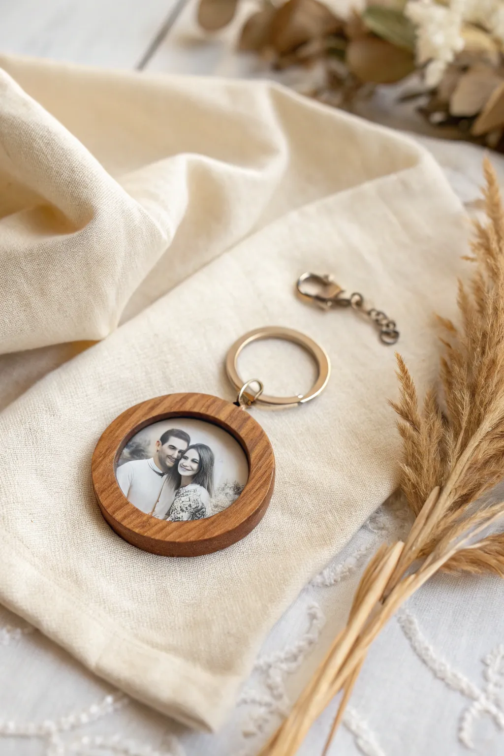 Cherish your memories with a touch of elegance—discover the beauty of custom photo keychains.