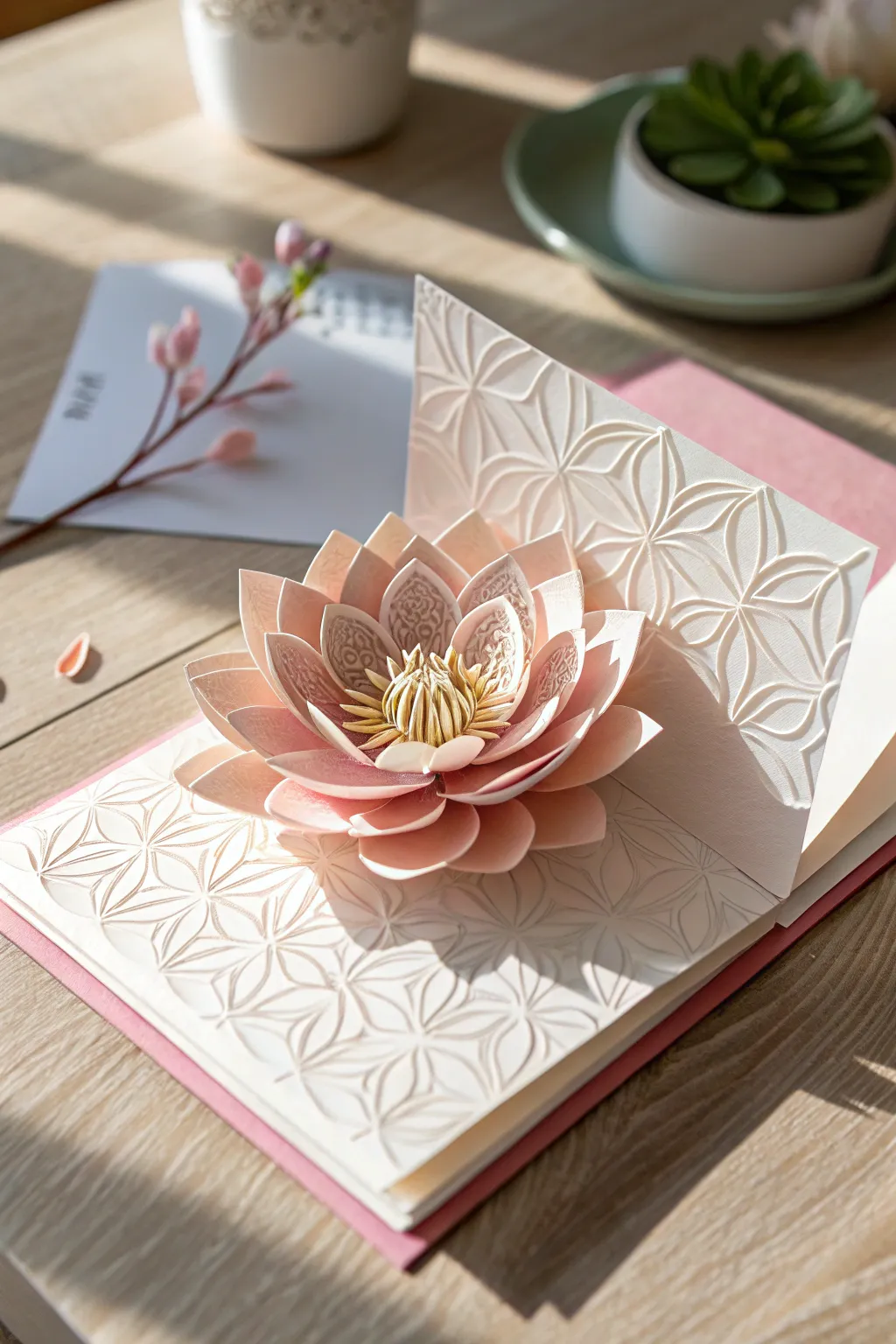Discover the charm of hidden surprises with beautifully crafted pop-up message cards.