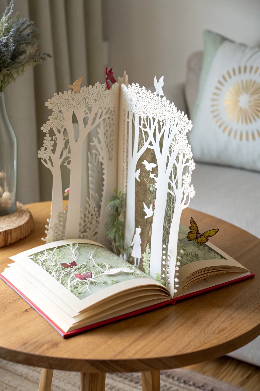 Discover the enchanting world of magical forests in this exquisite pop-up book, where hidden fairies and secret paths await.