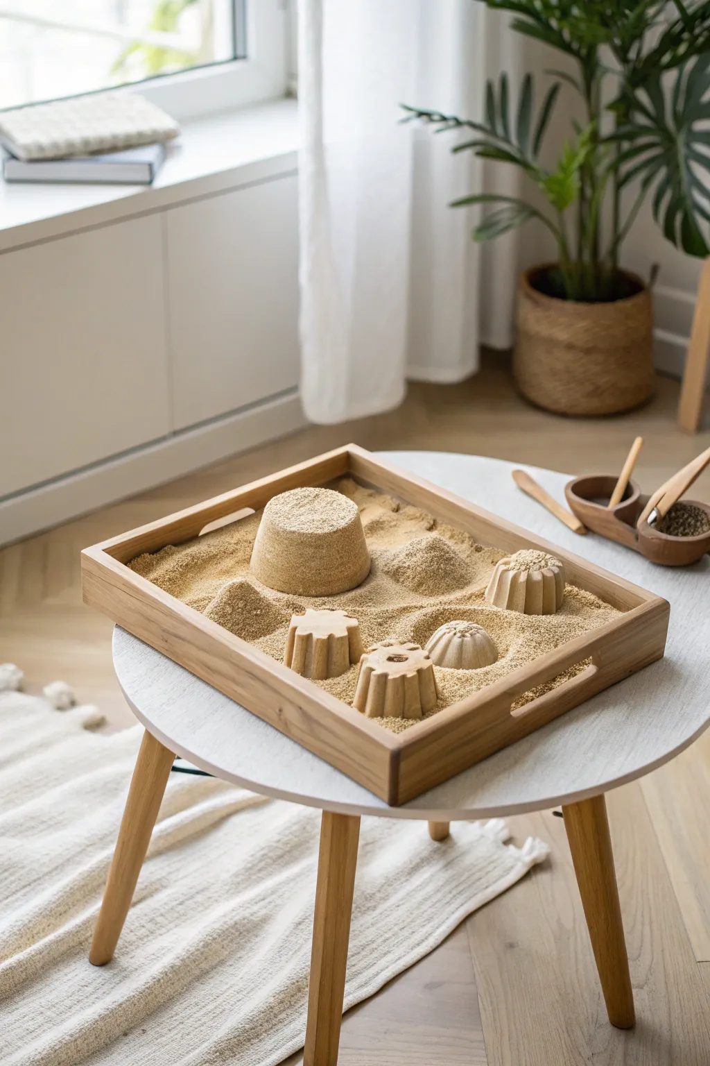 Unleash creativity with kinetic sand – a mini beach oasis perfect for curious little minds!