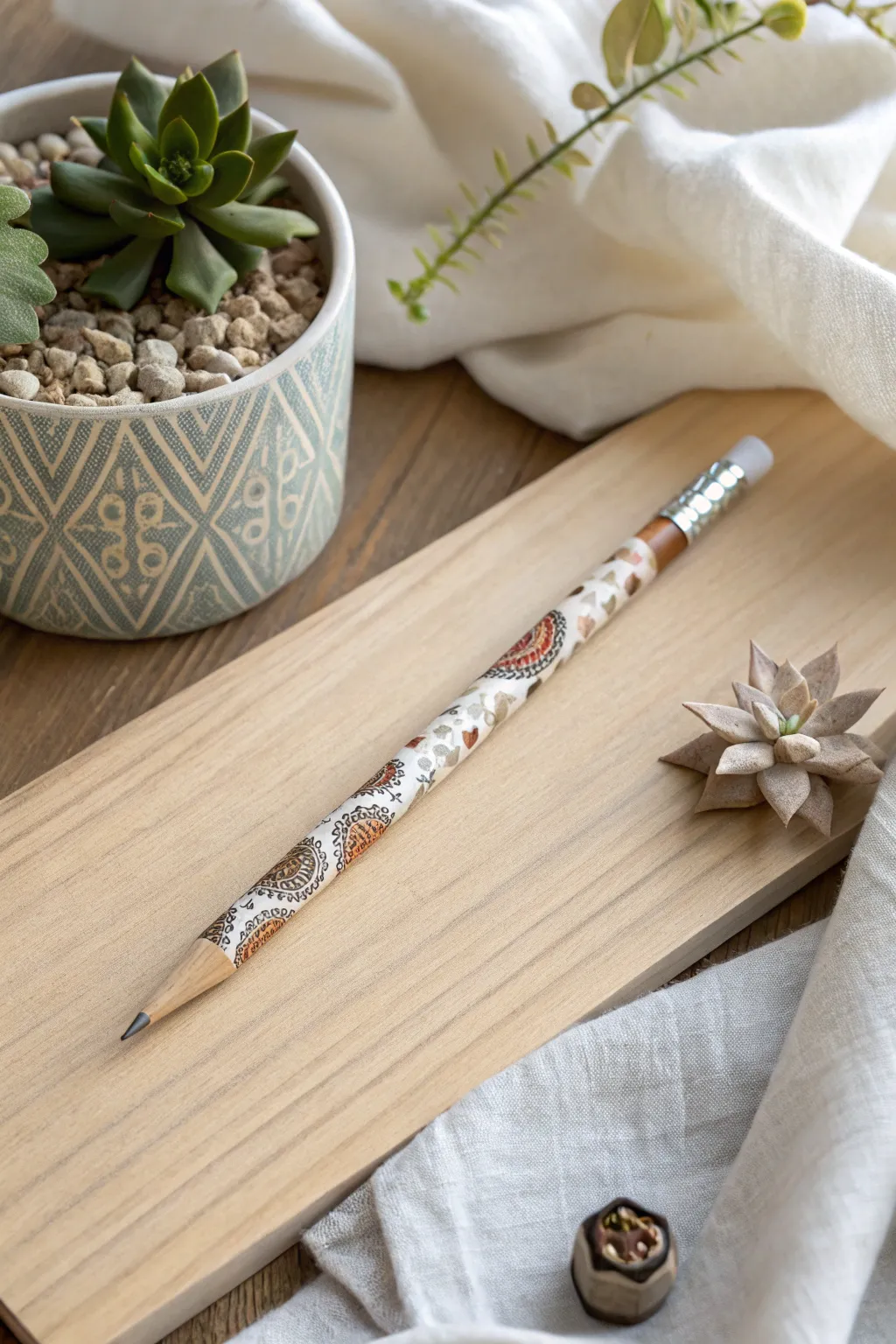 Enhance your writing journey with elegantly themed pencils.