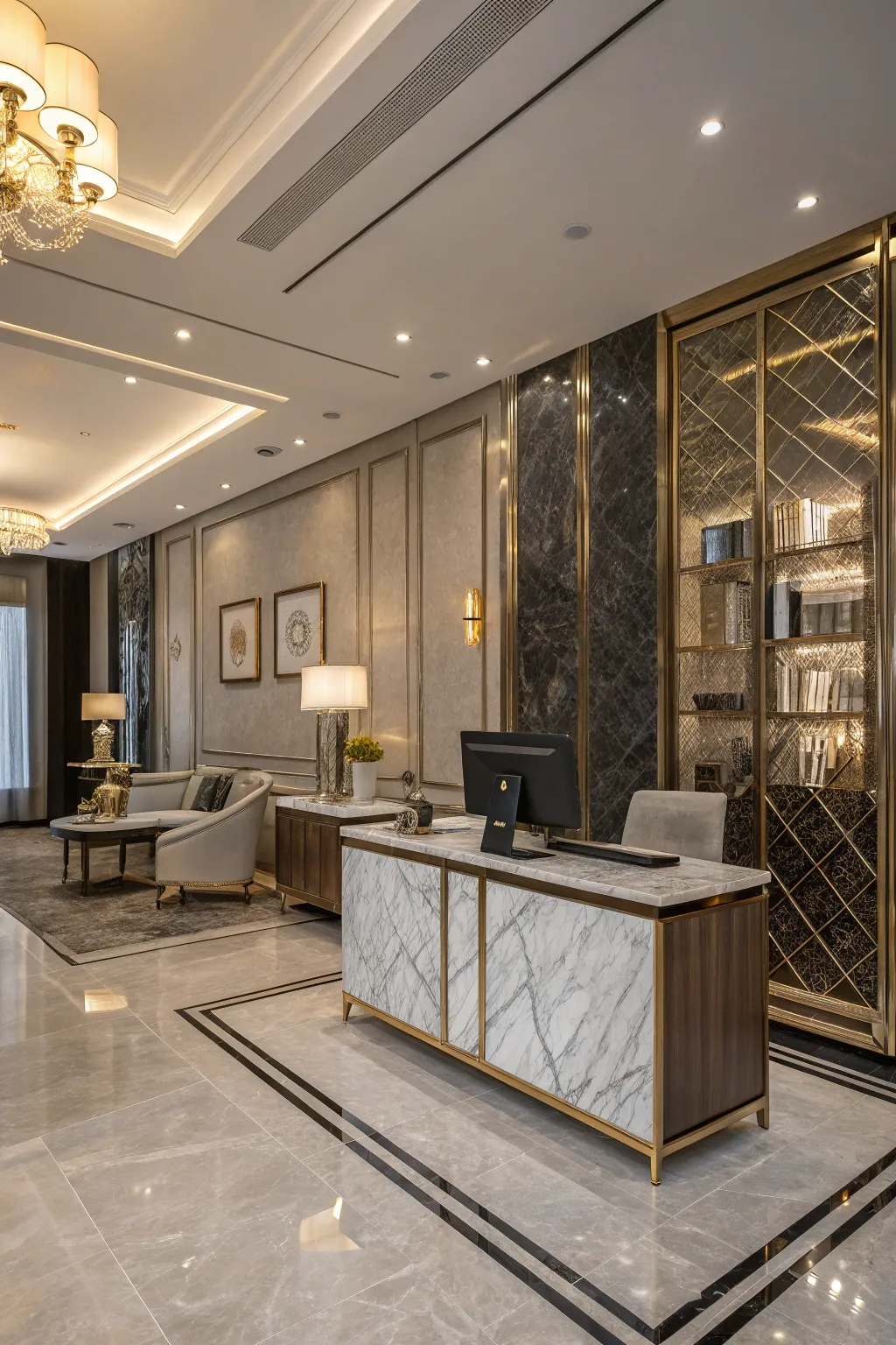 Luxury touches add sophistication and elegance to your workspace.
