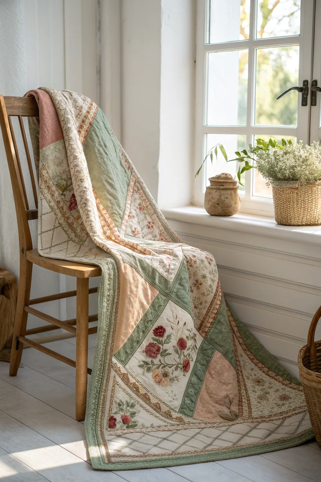 Embrace nature's beauty with a quilt that speaks the language of the earth.