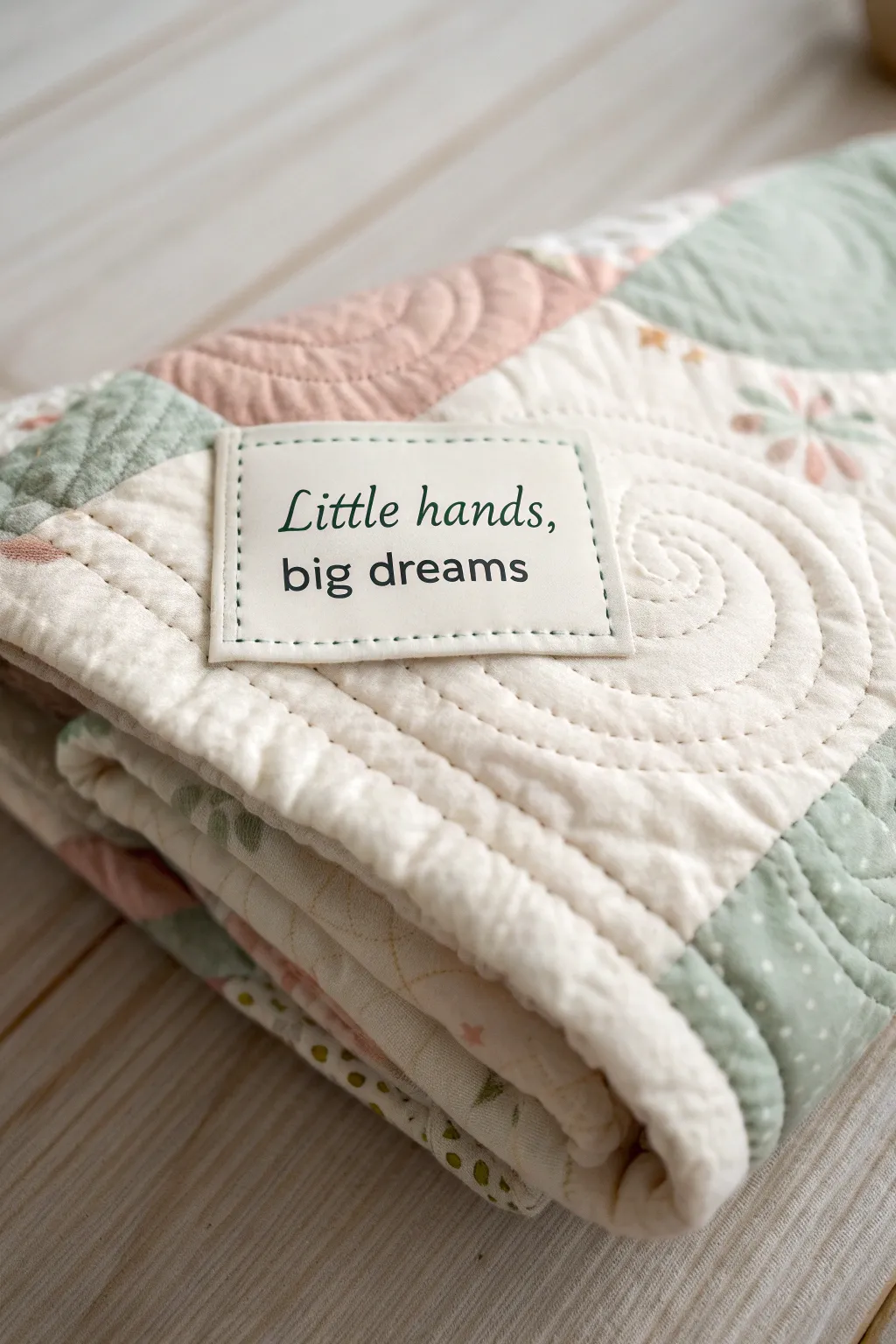 Crafted with care for little dreamers. 🌿 #MinimalistBaby #ScandiBoho
