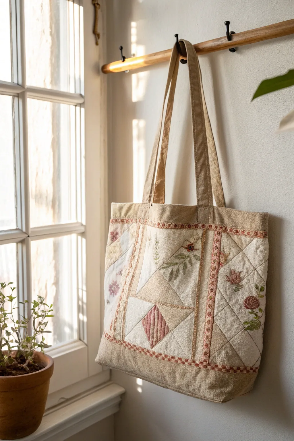 Embrace the art of gifting with a quilted tote bag—where style meets practicality.