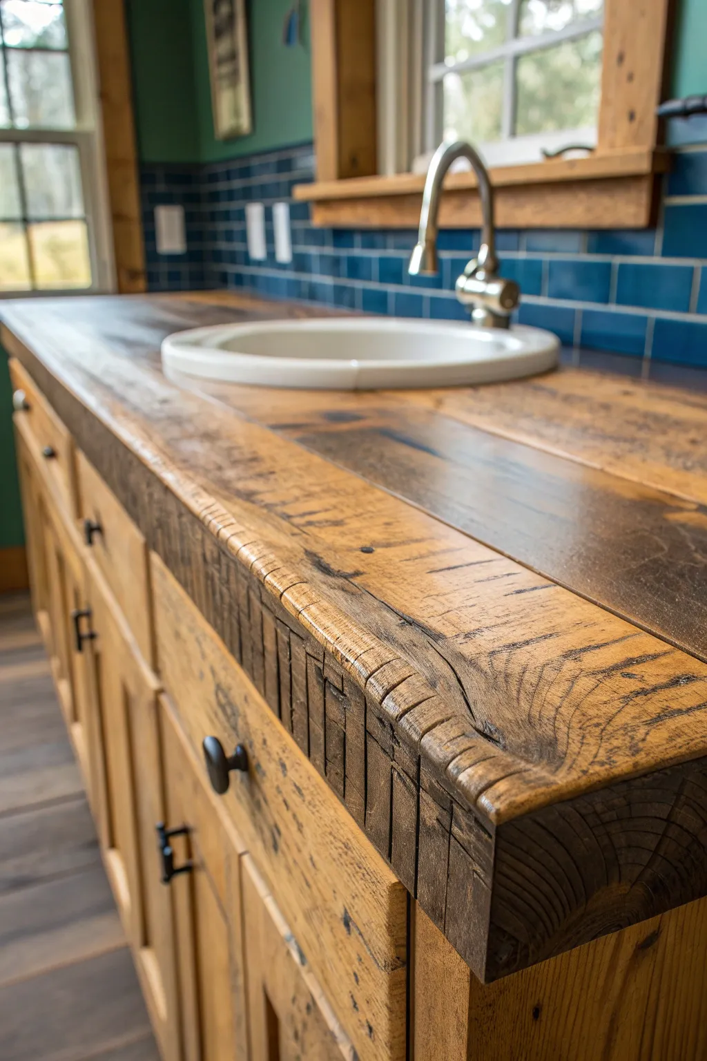 Transform your space with the timeless elegance of reclaimed wood.