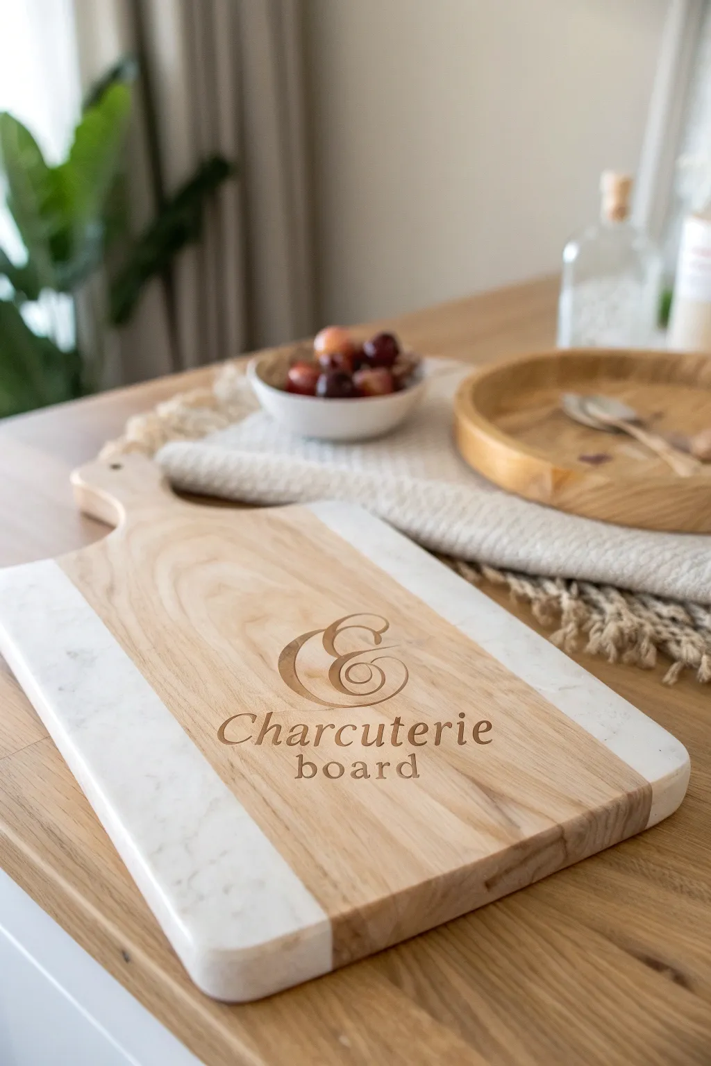 Elevate your hosting with a personalized resin charcuterie board, where elegance meets heartfelt craftsmanship.