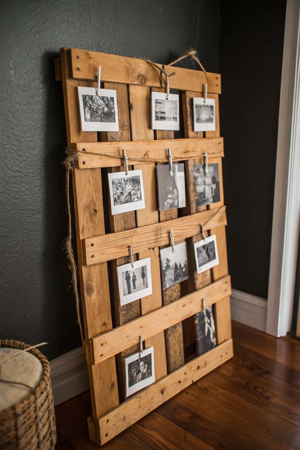 Transform your space with a touch of rustic elegance; showcase your memories in style.