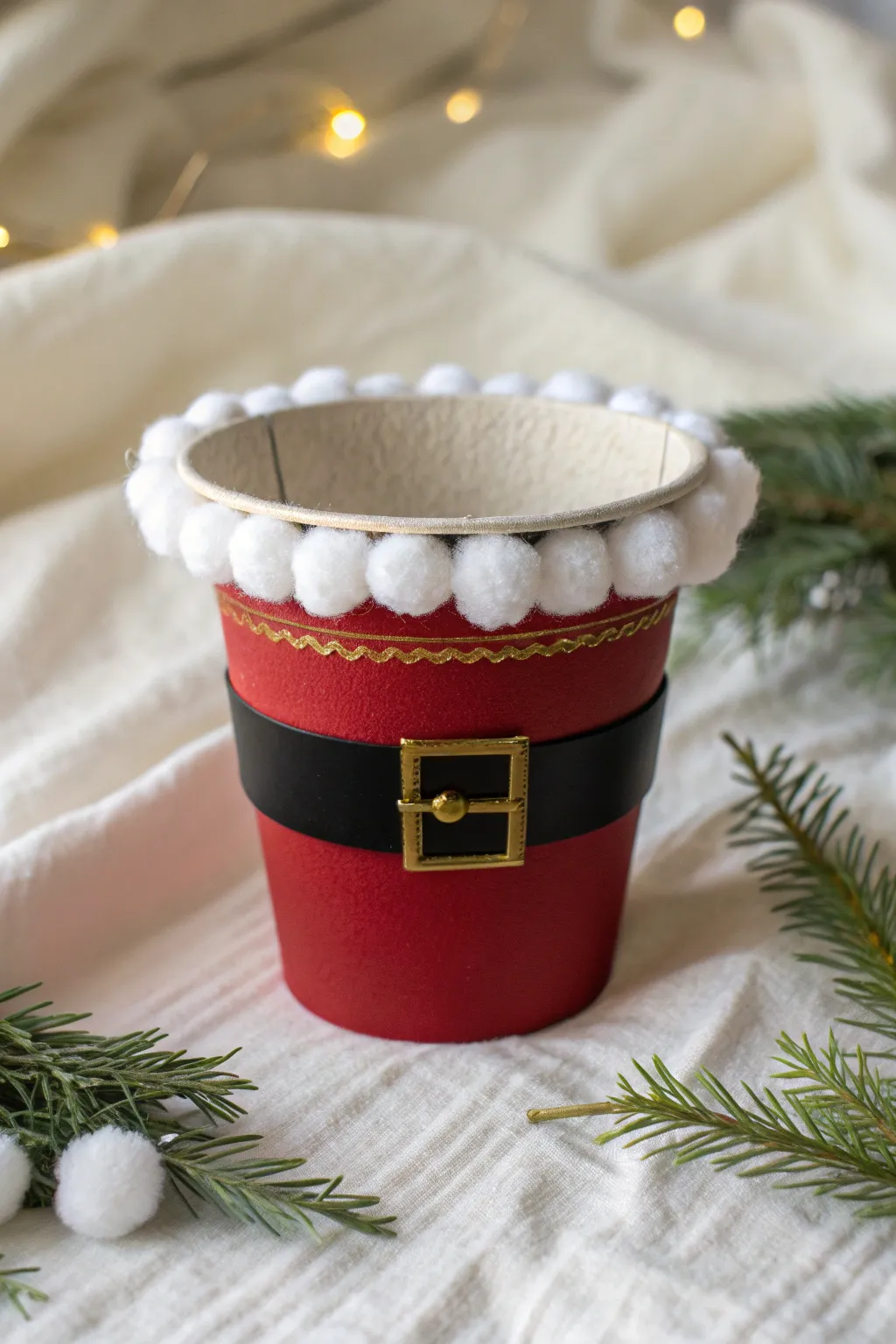 Add a touch of festive charm to your holiday gatherings with these beautifully crafted Santa treat cups!