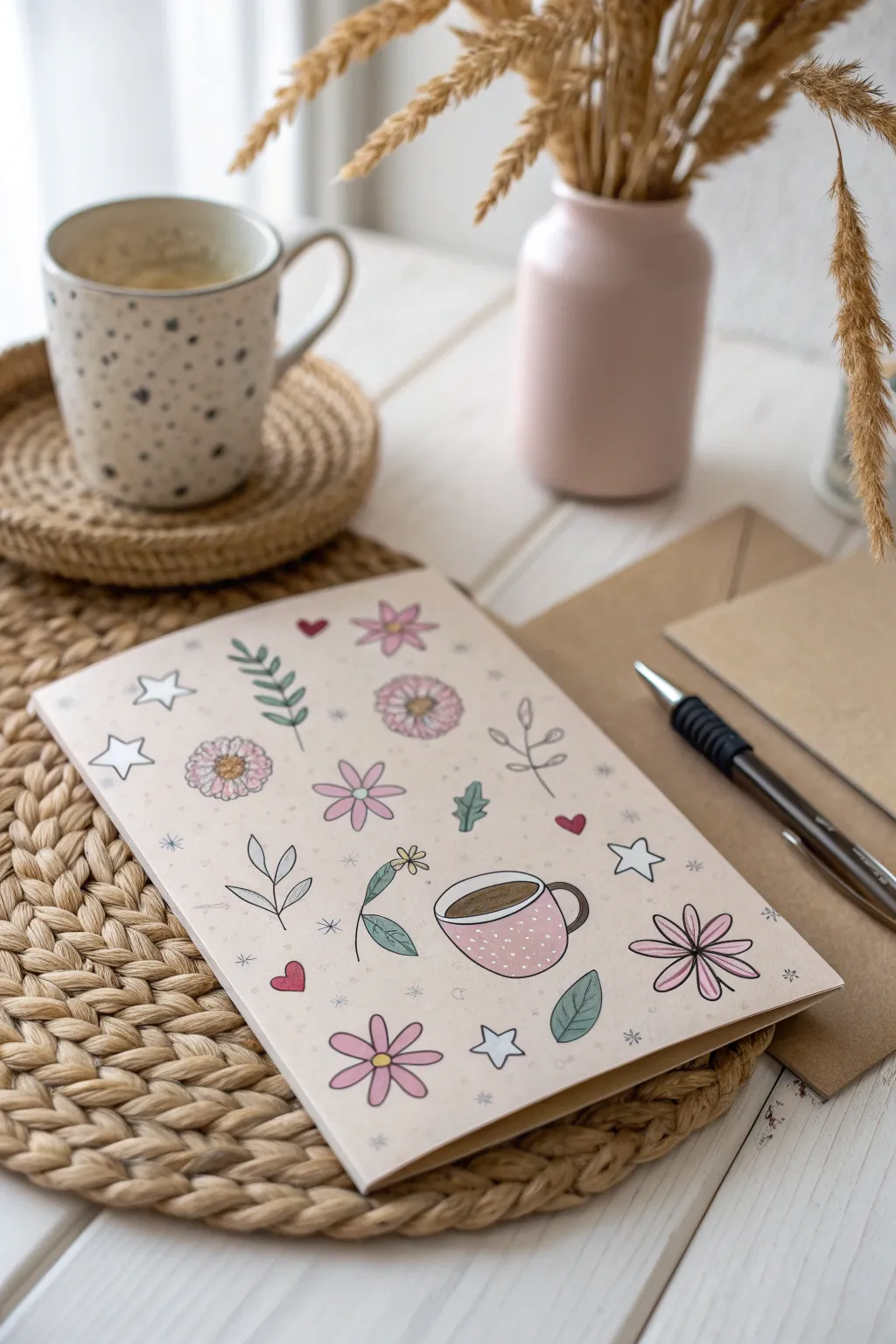 Capture the charm of secret sister notes with whimsical doodles that tell your unique story. 🌿✍️ #SisterLove #MinimalistArt