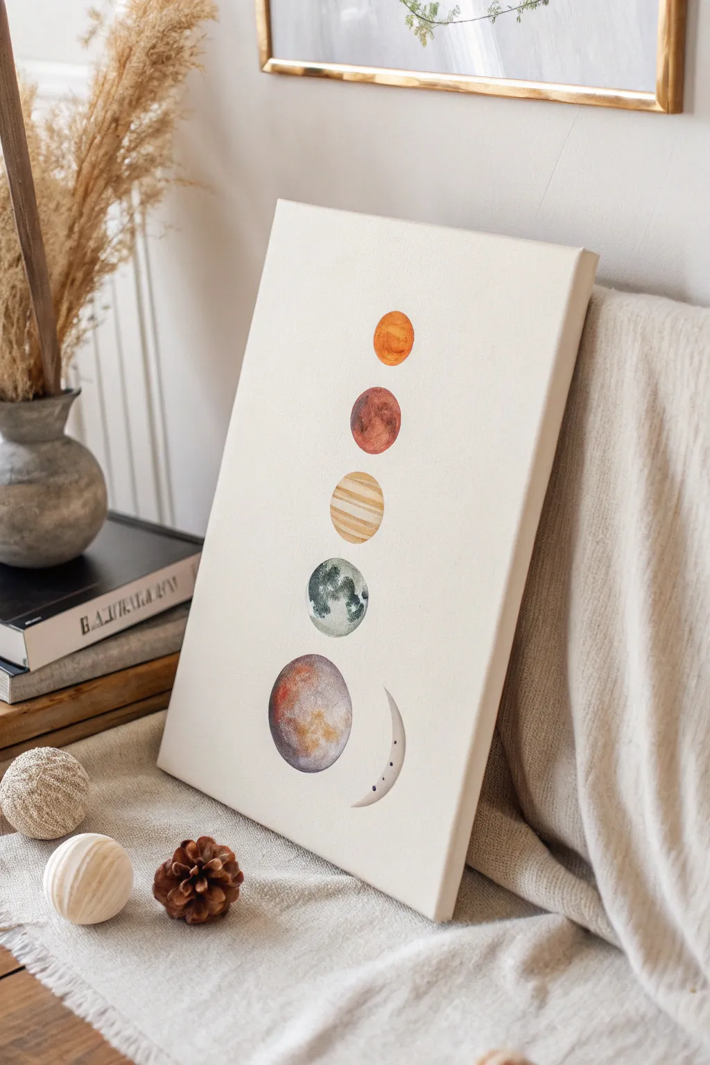 Explore the beauty of the cosmos with a minimalist touch: meet the dwarf planets in style.