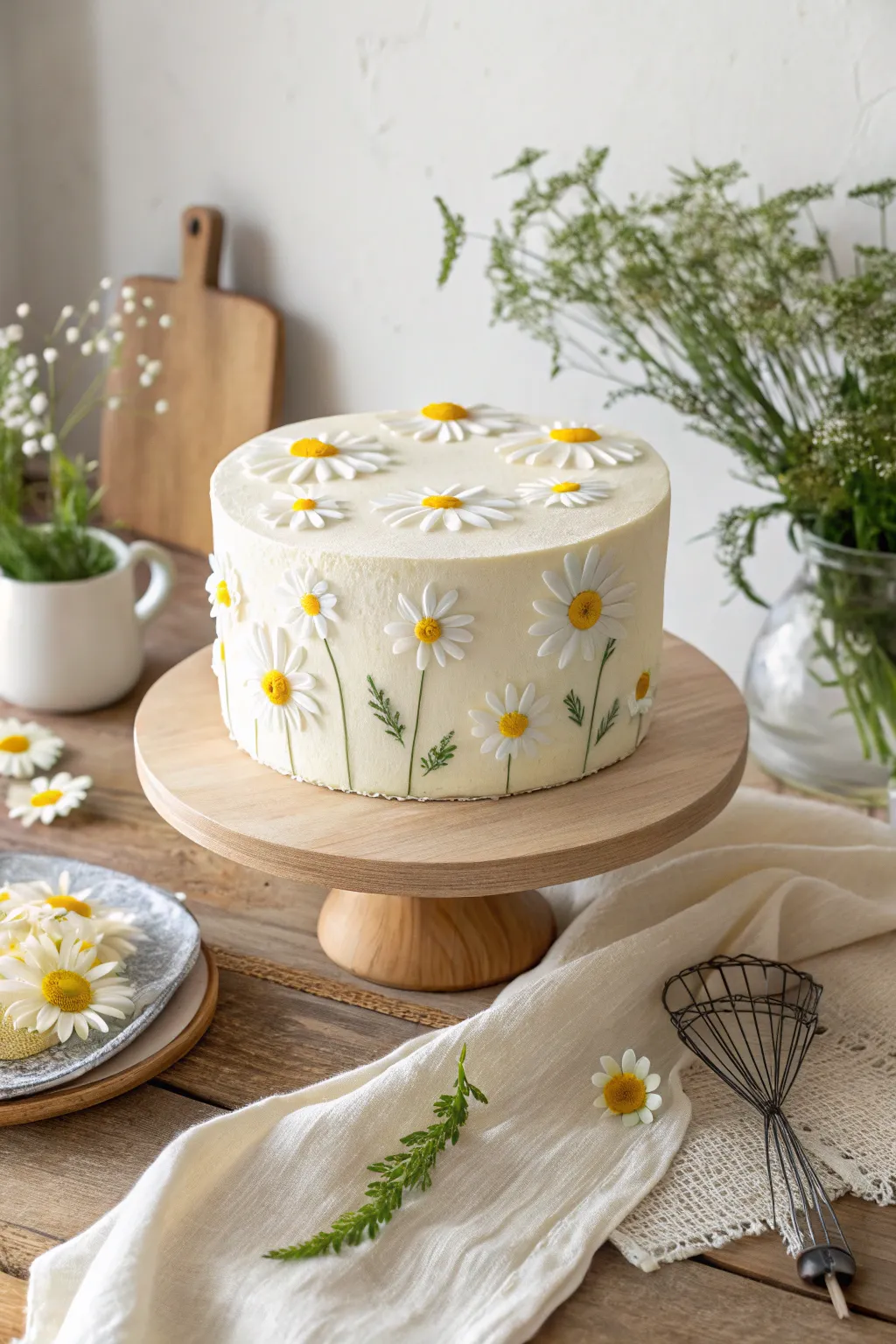 Elevate your spring celebrations with dainty daisy stencils—simple, stunning, and oh-so-chic!