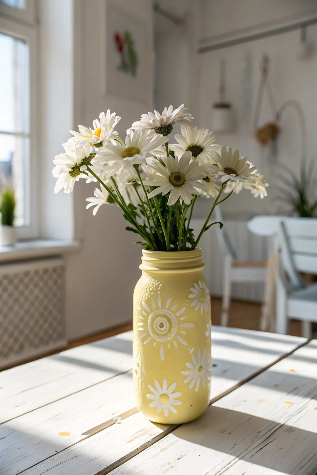 Brighten your space with a touch of sunshine and simplicity. ☀️🌿 #SpringCrafts #ScandiBoho