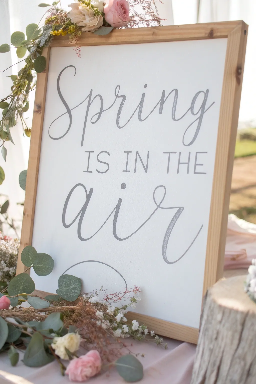 Welcome spring with a touch of elegance and nature's beauty. 🌿✨ #SpringVibes #MinimalistDecor