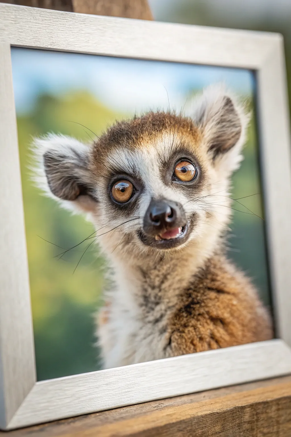 Animal portraits bring a playful touch to any room.